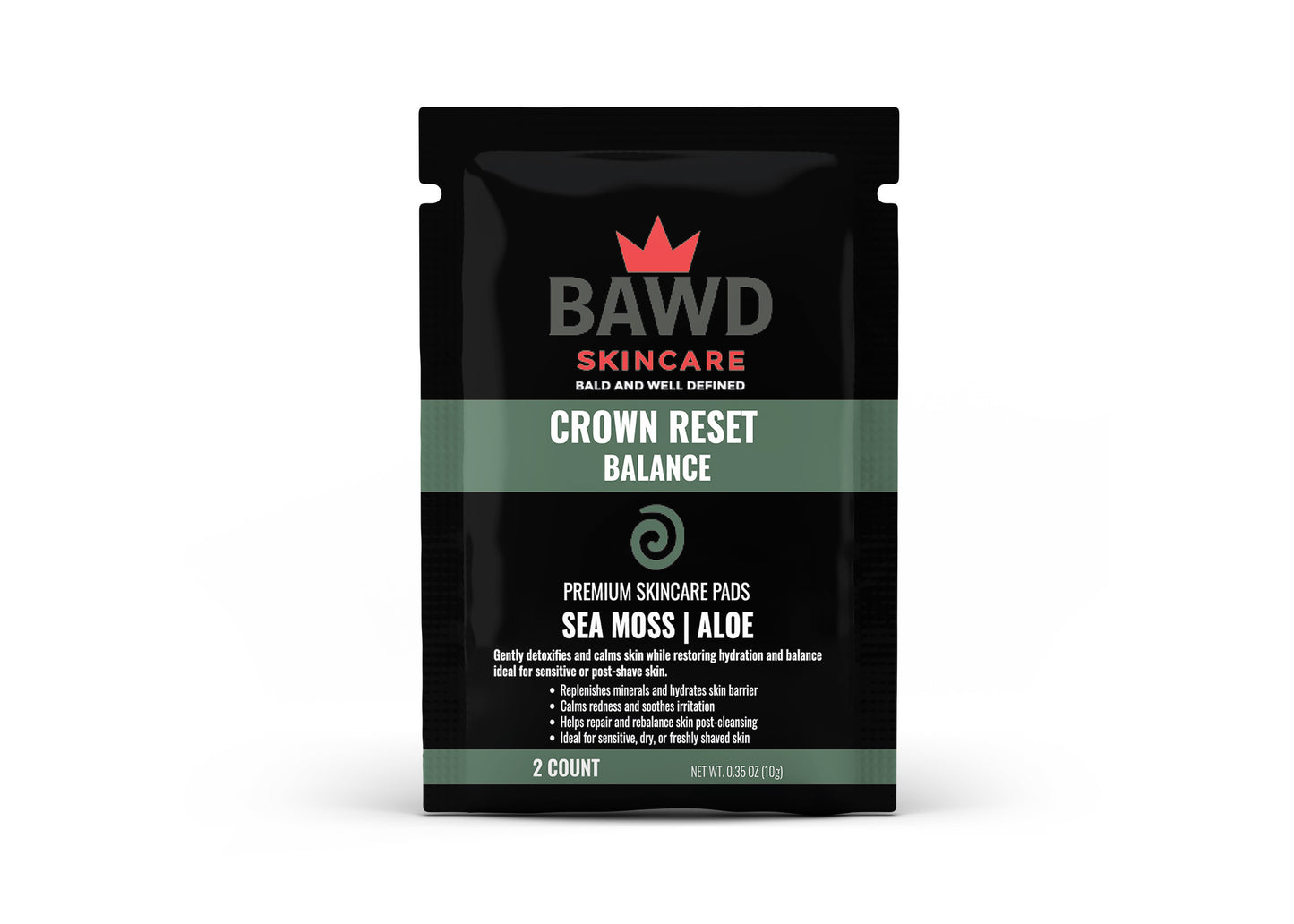 Crown Reset Balance Premium Cleansing Pads (2 Count)