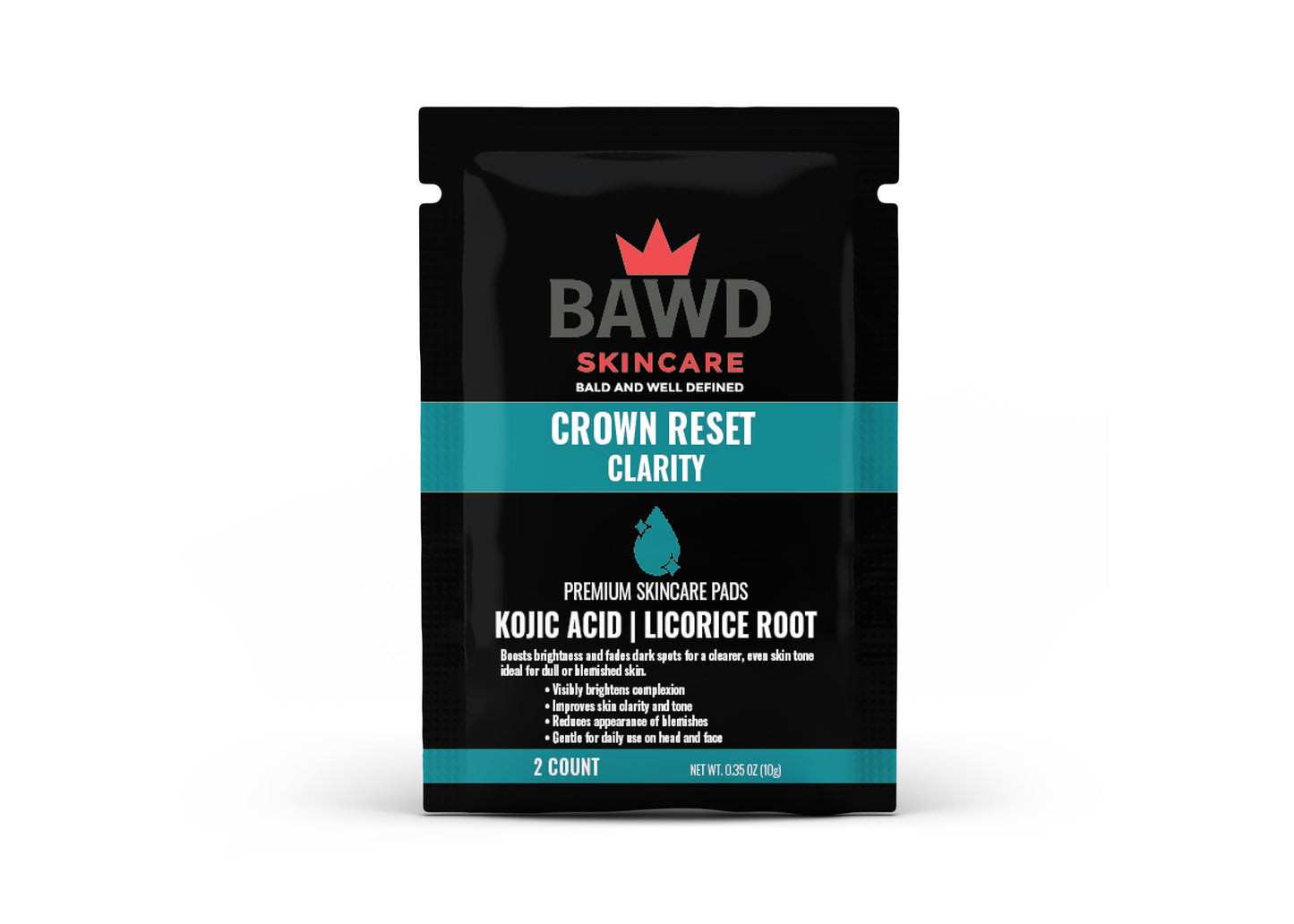 Crown Reset Clarity Premium Cleansing Pads (2 Count)
