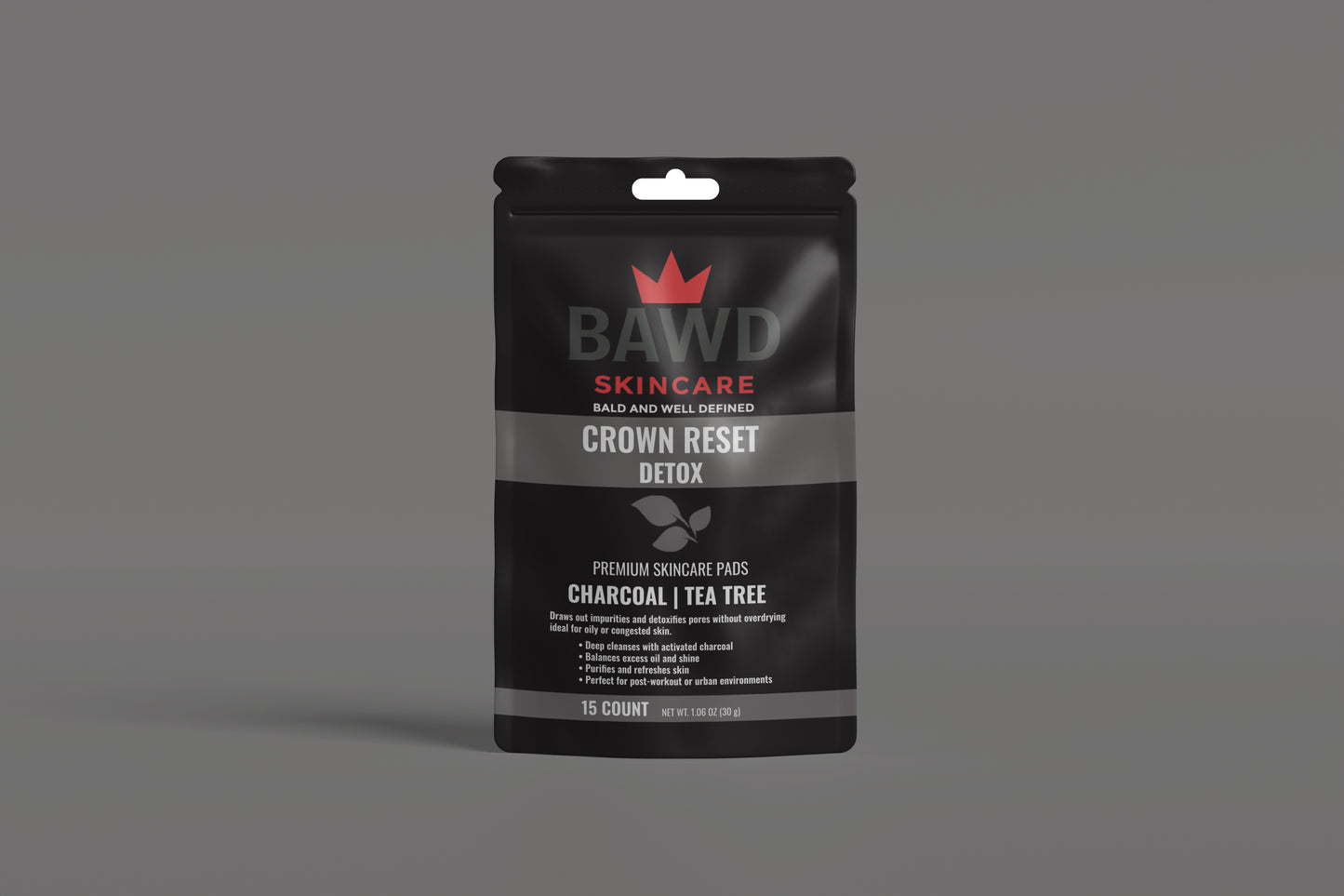Crown Reset Detox Premium Cleansing Pads ( 15 Count)