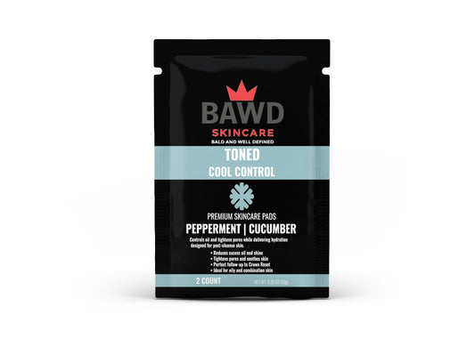 BAWD Toned Cool Control Oil Control Toner Pads (2 Count)
