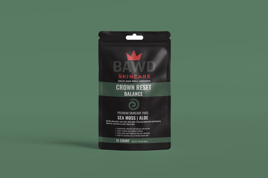 Crown Reset Balance Premium Cleansing Pads (15 Count)